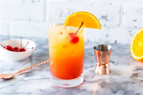 Tequila Sunrise koktél