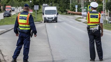 Közúti ellenőrzés szonda használatával