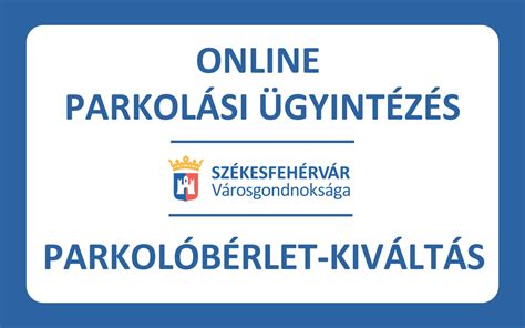 Parkolási díjtáblázat