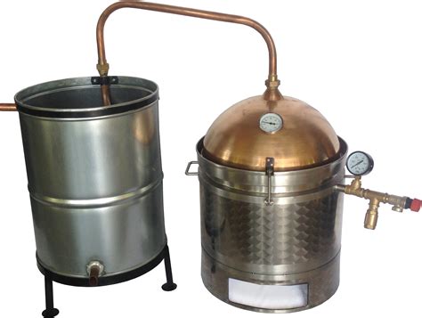 Réz pálinkafőző üst