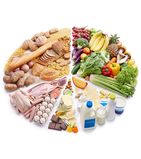 Egészséges ételeket ábrázoló kép: zöldségek, gyümölcsök, sovány húsok