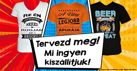 Egyedi póló tervező felület