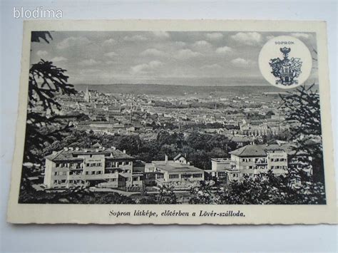 Sopron óvárosának látképe