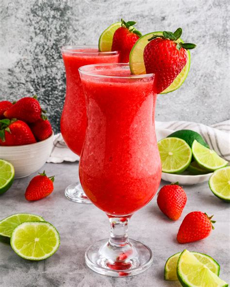Frozen Strawberry Daiquiri pohárban