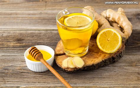 Citromos-gyömbéres detox koktél