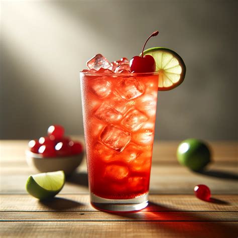 Gránátalma és szóda koktél pohár