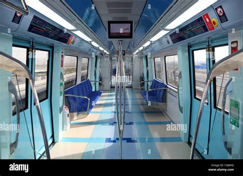 Dubai Metro train interior