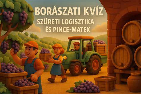 borászati táj és pince