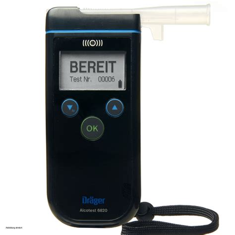 Dräger Alcotest 6820 készülék
