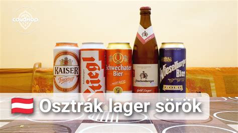 Különböző színű sörök poharakban