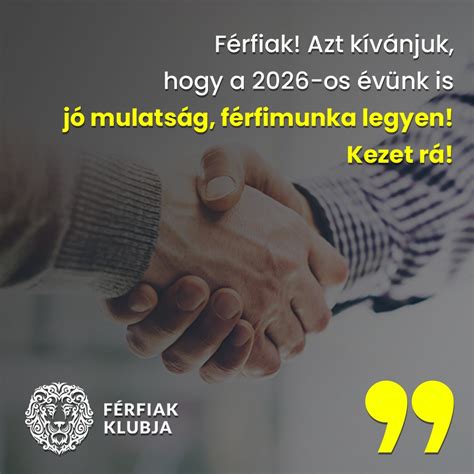 Férfiak egymásnak kezet fogva