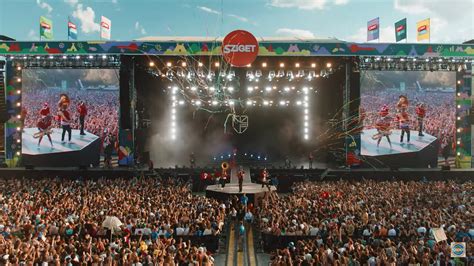 Sziget Fesztivál látképe