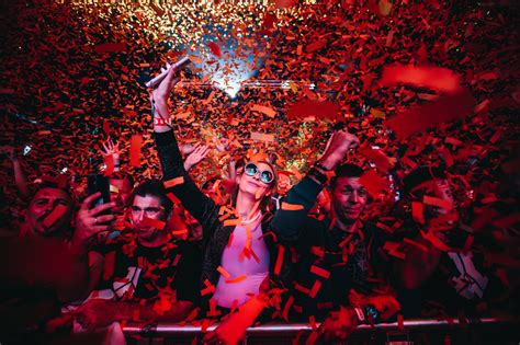 Konfetti a Sziget Fesztiválon