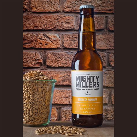 A Mighty Millers Brewing Company söreinek palettája