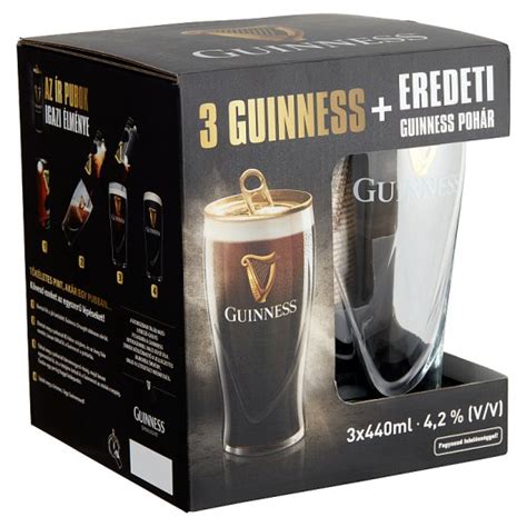 Guinness doboz belső szerkezettel