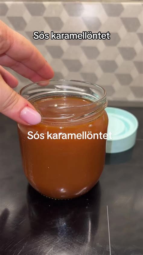 Karamellöntet készítése