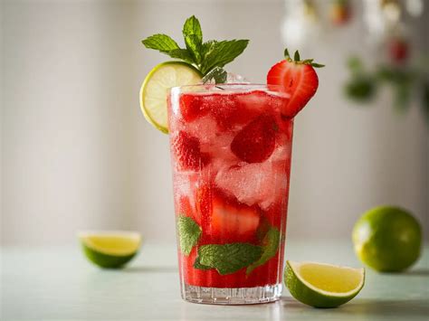 epres málnás koktél mentával