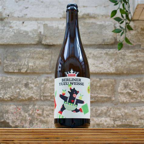 Berliner Weisse málna yuzu vizuális sorkép