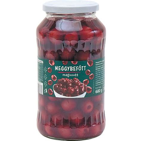 alkoholos meggy befőtt