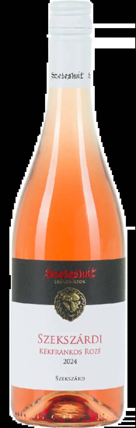 Szeleshát Szekszárdi Kékfrankos Rosé pohárban