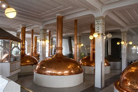 Dreher Sörgyár múzeumának belseje