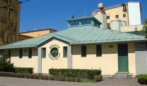 Soproni sörgyár épülete a múltban