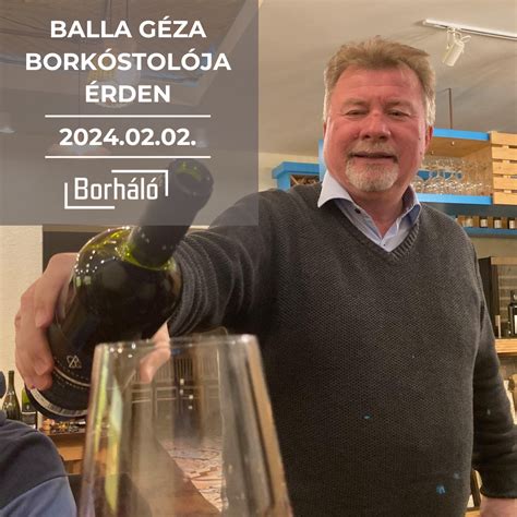 Dr. Balla Géza a pincészetben