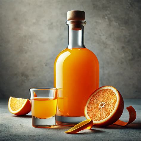 csokis narancslikőr üvegben