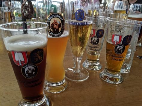 Different German beer glasses