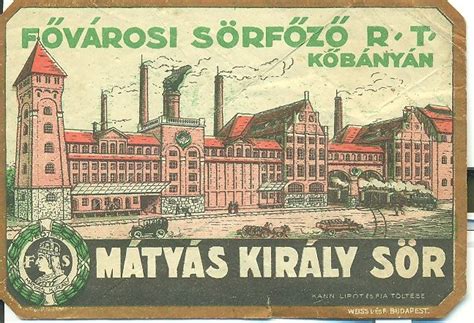 Fővárosi Serfőző Rt. gyárépülete