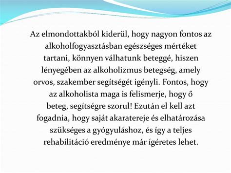 arcbőr elváltozásai alkoholizmus esetén