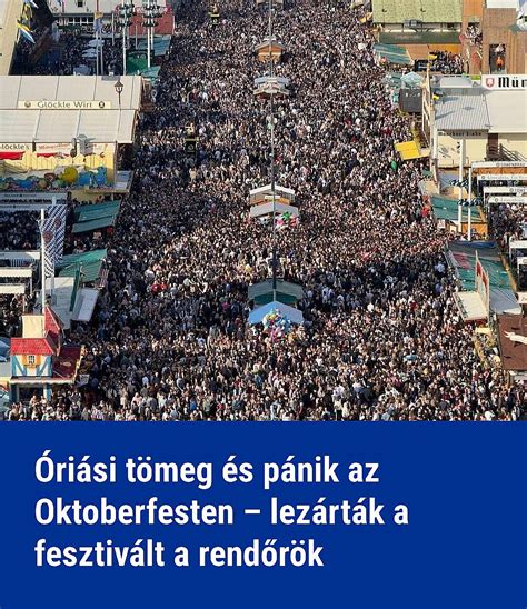 Tömeg az Oktoberfesten