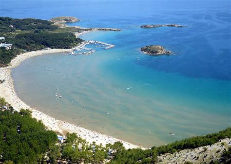 Rab sziget homokos strandja