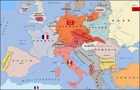 Magyarország térképe a második világháború idején