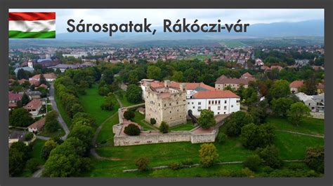 Sárospatak látképe a vendégházból