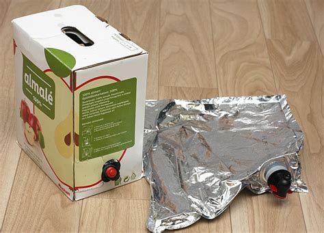 BIB kiszerelésű almalé