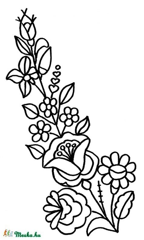 Kalocsai népművészeti motívumok