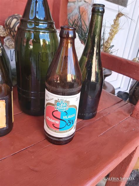 Különböző Kőbányai sörös üvegek