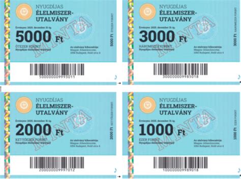 Nyugdíjas élelmiszer-utalvány felhasználási helyei