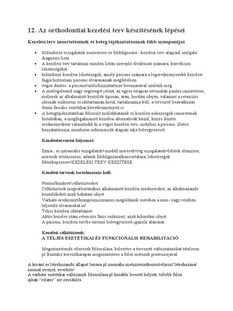 A Minnesota-modell kezelési lépései