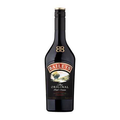 Baileys krémlikőr történelmi íz és összetevők vizuális ábrázolása