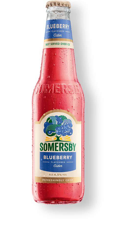 Somersby Blueberry típusú címkés doboz vizuális ábrája