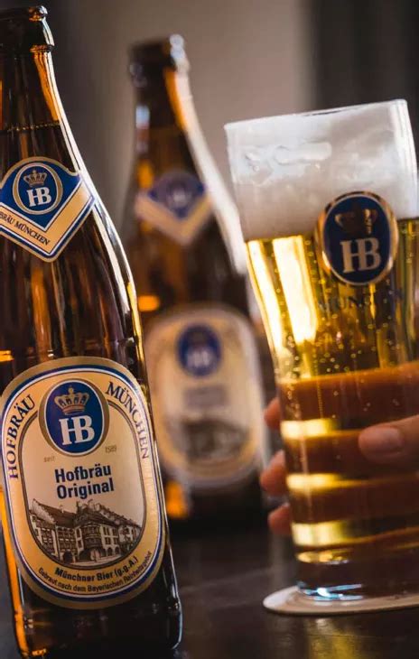 Egy pohár Hofbräu München sör