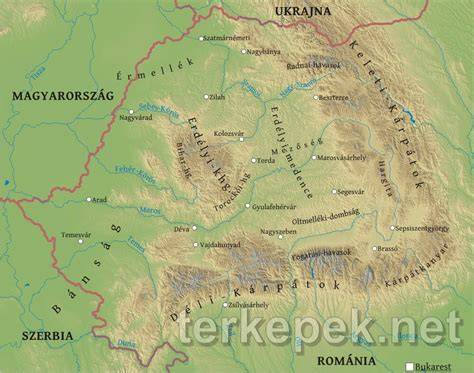 térkép Erdély és Csíkszereda piacáról