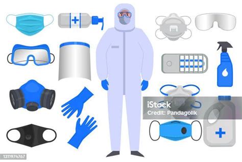 laboratóriumi kémcsövek és védőfelszerelés