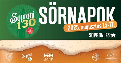 Soproni Sörnapok színpad látvány