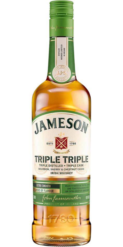 Jameson whiskies és érlelési hordók vizuális ábrázolása