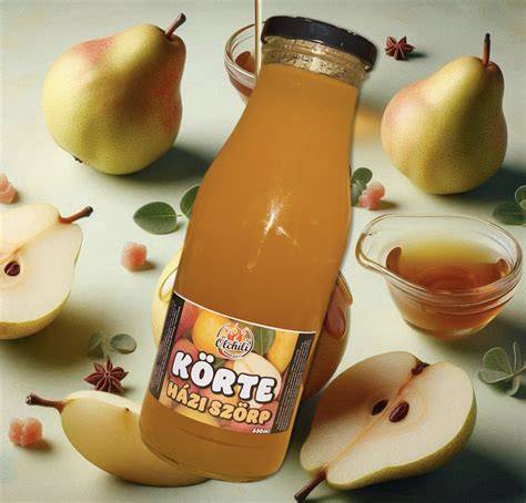 Kroati körte likőr vizuális leírás