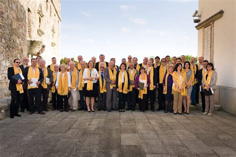 Tokaji Borlovagrend tagjai avatási ceremónián