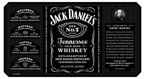Jack Daniel's branding and label design